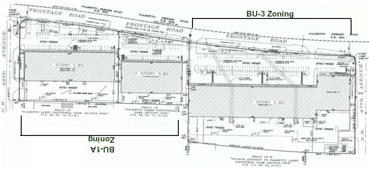 4804 NW 167th St, Miami Lakes, FL for sale Plat Map- Image 1 of 1