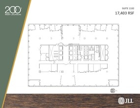 200 W Jackson Blvd, Chicago, IL for lease Floor Plan- Image 1 of 9