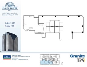 6400 S Fiddlers Green Cir, Greenwood Village, CO for lease Floor Plan- Image 1 of 1