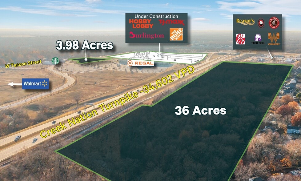 NEC of Aspen & Tucson, Broken Arrow, OK portfolio of 2 properties for sale on LoopNet.com - Building Photo - Image 2 of 10