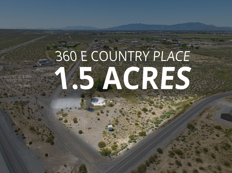 360 E Country Place Rd, Pahrump, NV for sale - Aerial - Image 1 of 11
