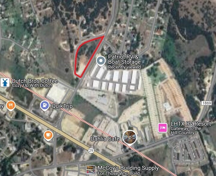 293 County Road 214, Liberty Hill, TX for sale - Aerial - Image 1 of 1