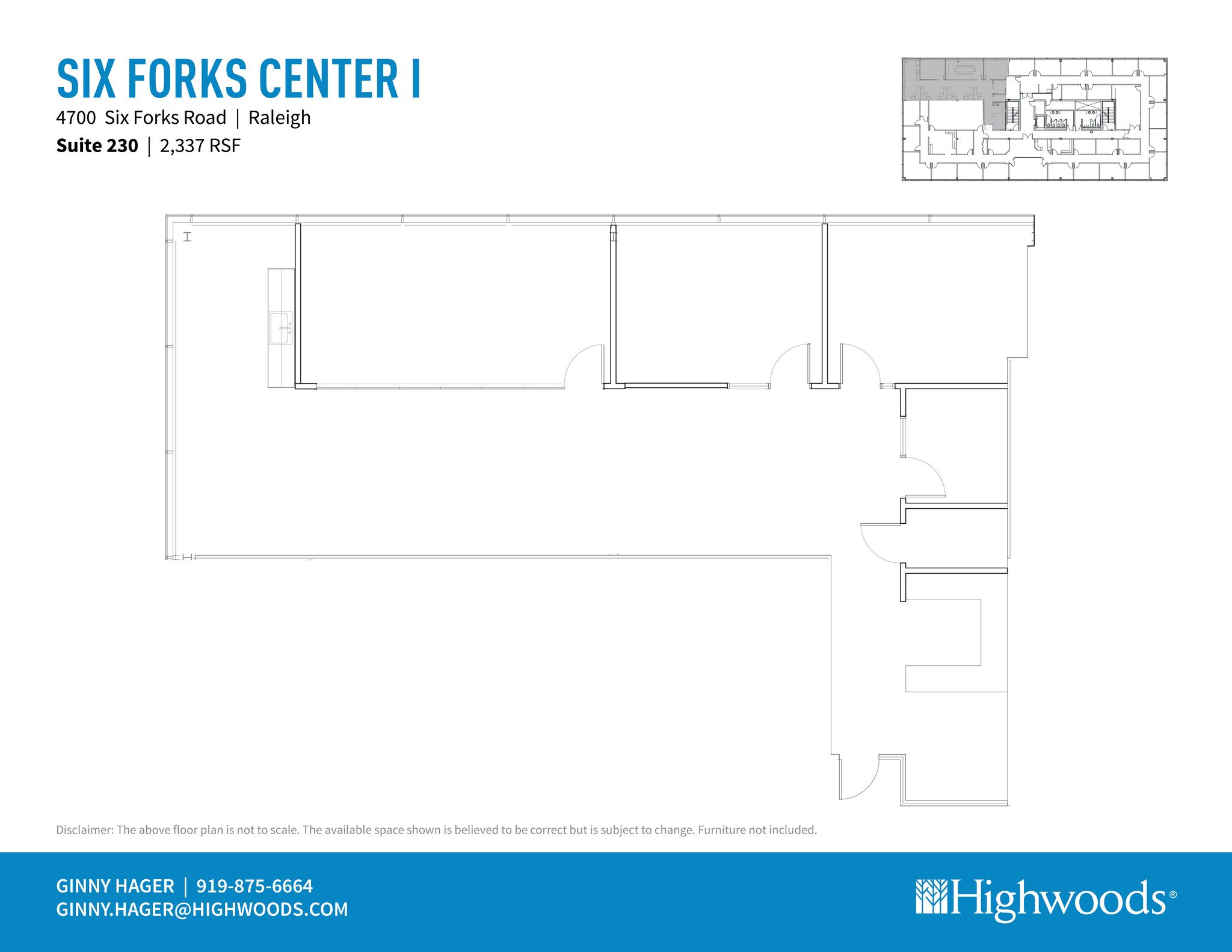 4700 Six Forks Rd, Raleigh, NC for lease Floor Plan- Image 1 of 1