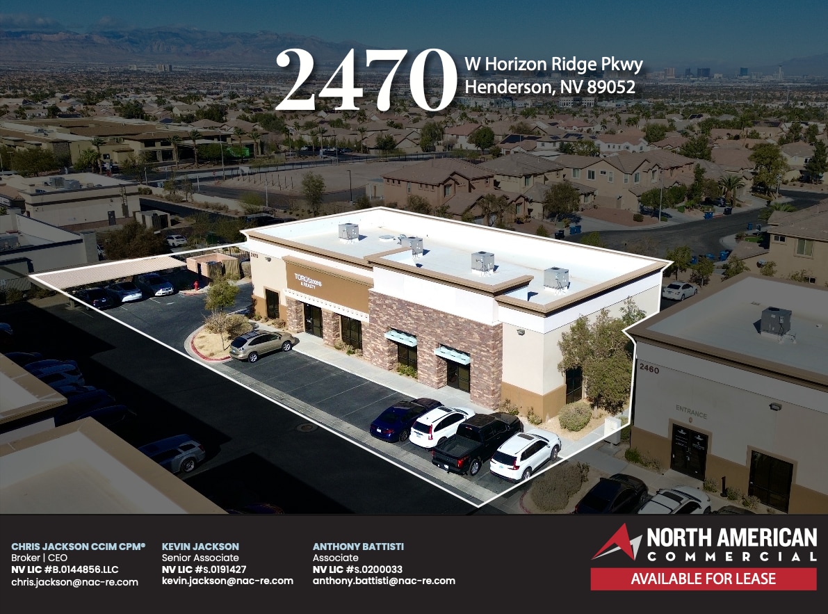 2470 W Horizon Ridge Pky, Henderson, NV for lease Building Photo- Image 1 of 27