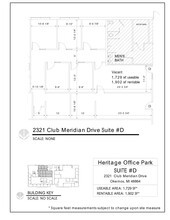 2321 Club Meridian Dr, Okemos, MI for lease Site Plan- Image 2 of 2