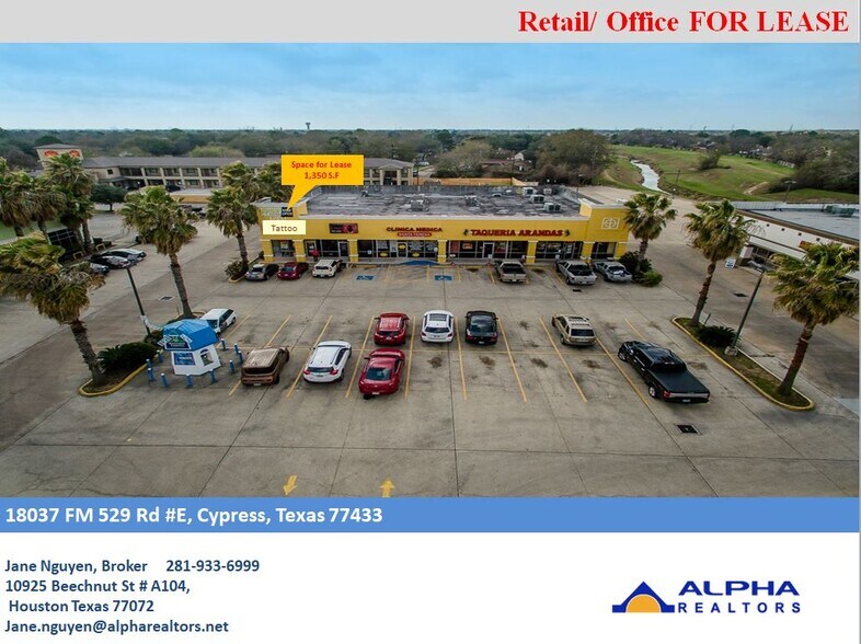 18037 FM-529, Cypress, TX for sale - Building Photo - Image 1 of 1