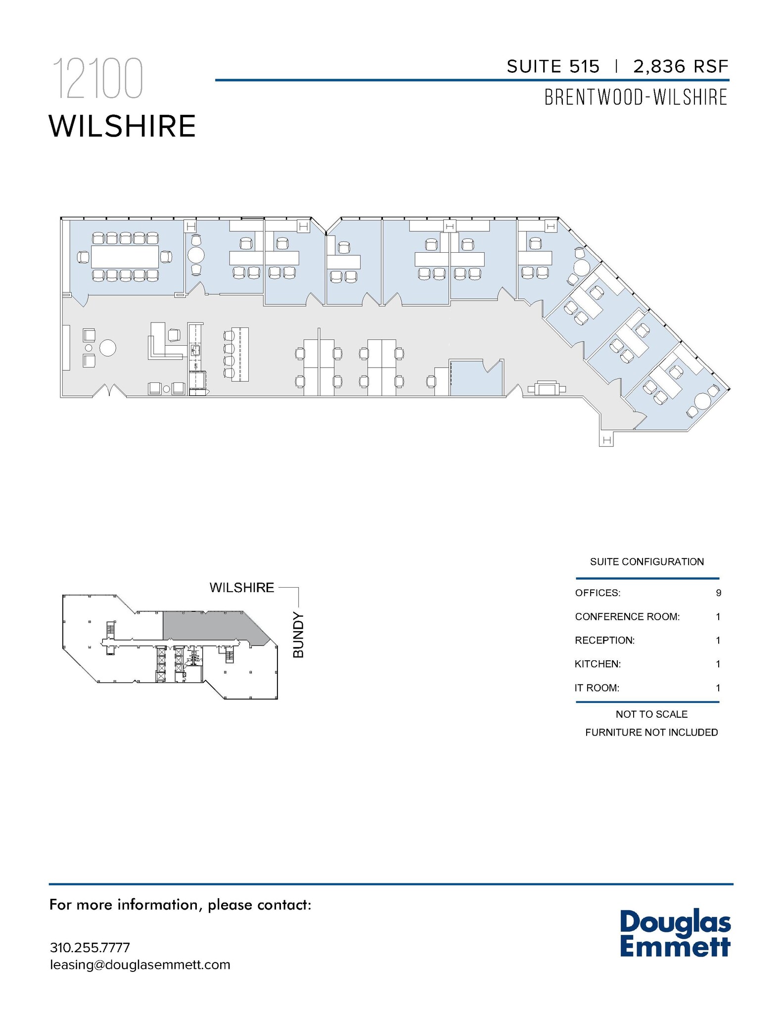12100 Wilshire Blvd, Los Angeles, CA for lease Floor Plan- Image 1 of 1