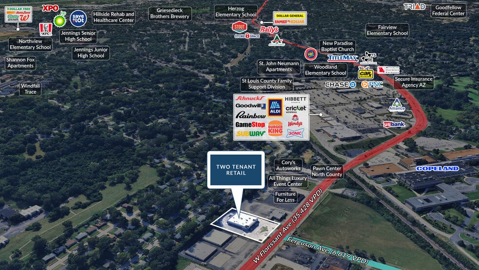 9070 W Florissant Ave, Saint Louis, MO for sale - Building Photo - Image 2 of 6