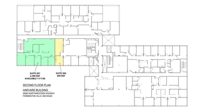 30665 Northwestern Hwy, Farmington Hills, MI for lease Floor Plan- Image 1 of 1