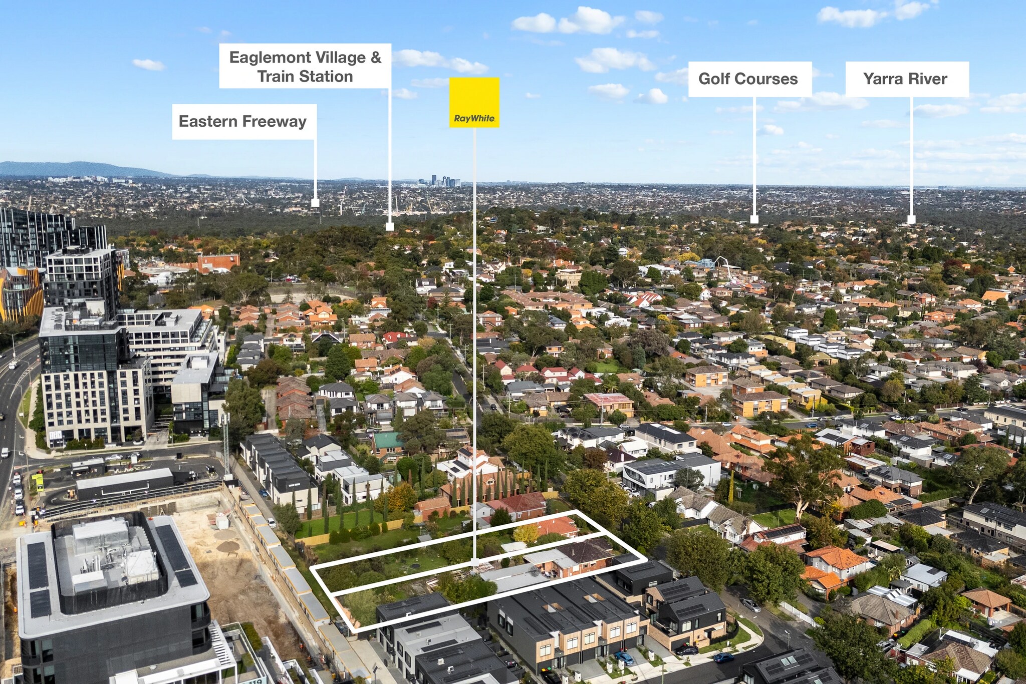 44-46 Forster St, Ivanhoe for sale Aerial- Image 1 of 2