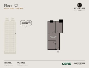 191 Peachtree St NE, Atlanta, GA for lease Floor Plan- Image 1 of 1