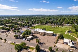 8550 W 14th Ave, Lakewood, CO - AERIAL map view
