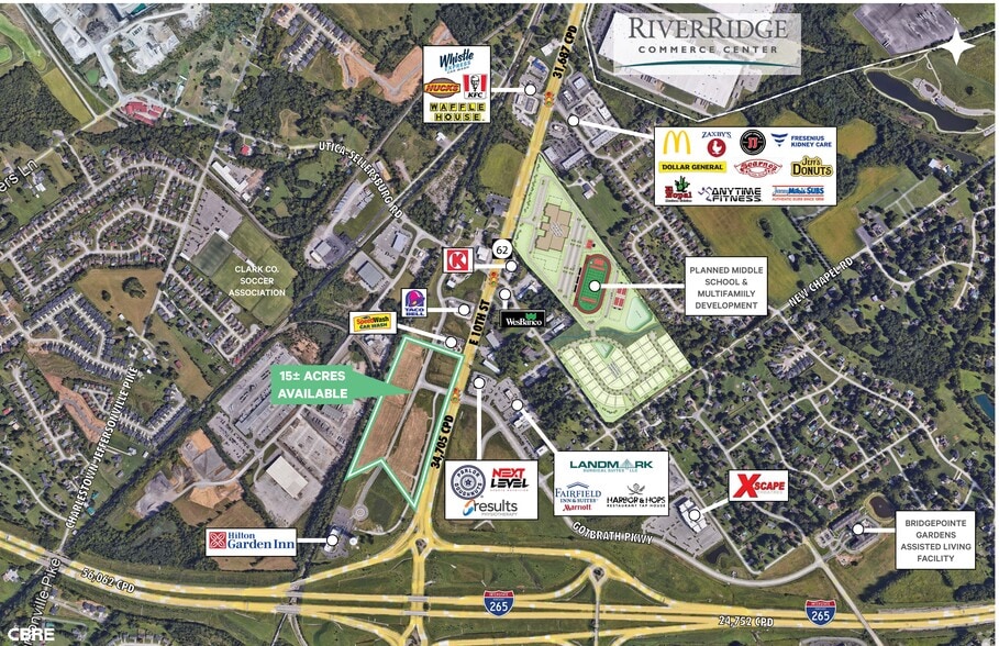 E. Hwy 62 Hwy, Jeffersonville, IN for sale - Primary Photo - Image 1 of 1