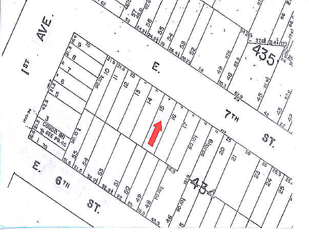 102 E 7th St, New York, NY for lease - Plat Map - Image 3 of 5