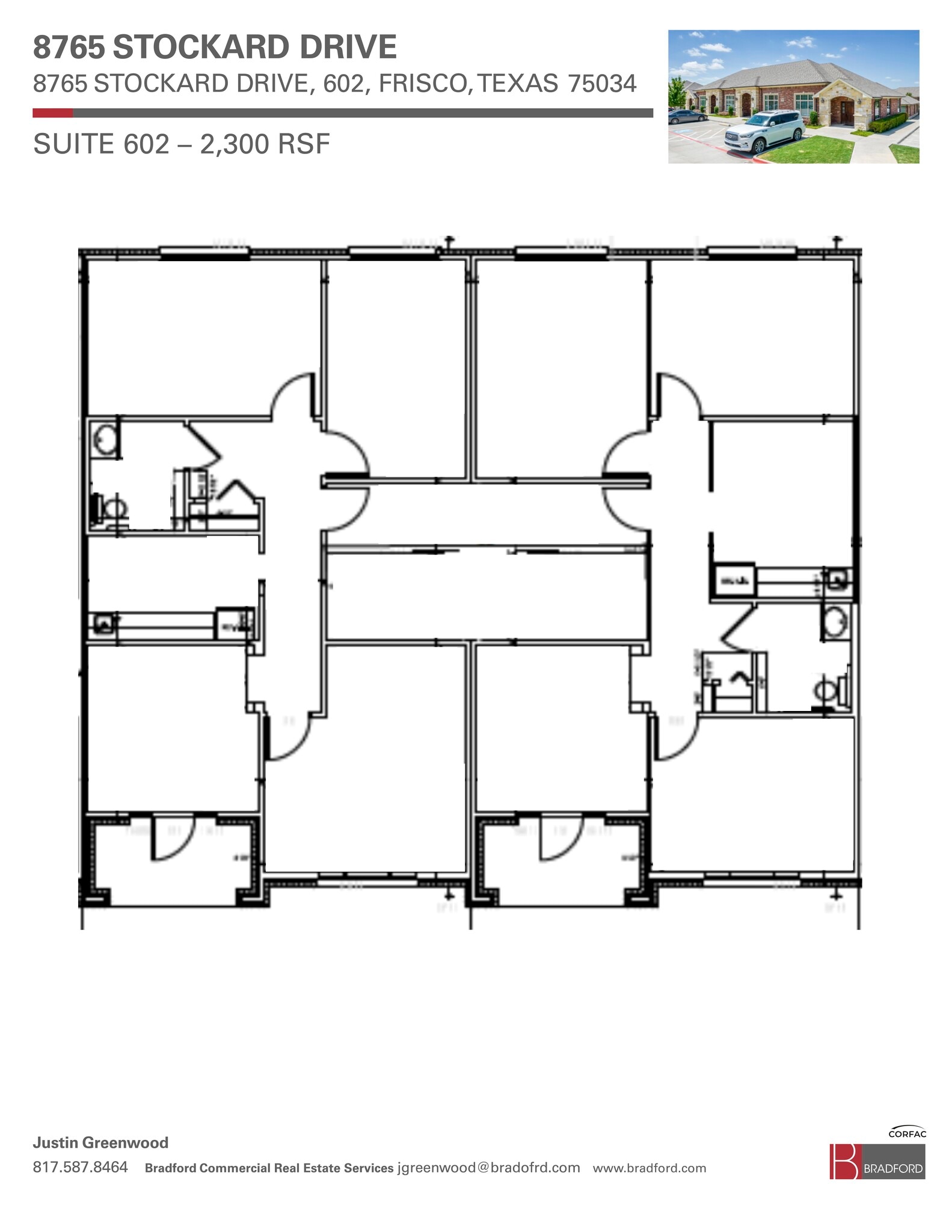 8765 Stockard Dr, Frisco, TX for lease Floor Plan- Image 1 of 1