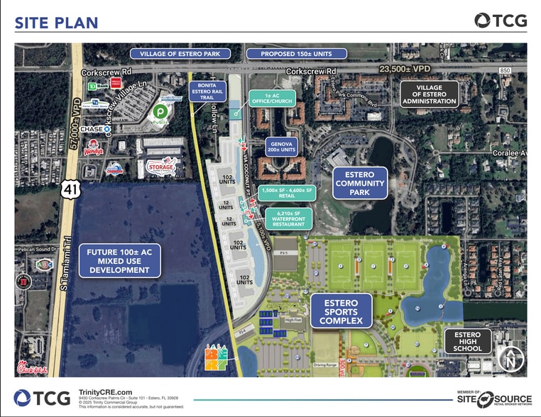 21750 Via Coconut Point, Estero, FL for lease - Site Plan - Image 3 of 5