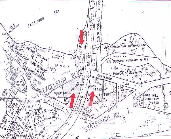 687 Excelsior Blvd, Excelsior, MN for sale - Plat Map - Image 2 of 4