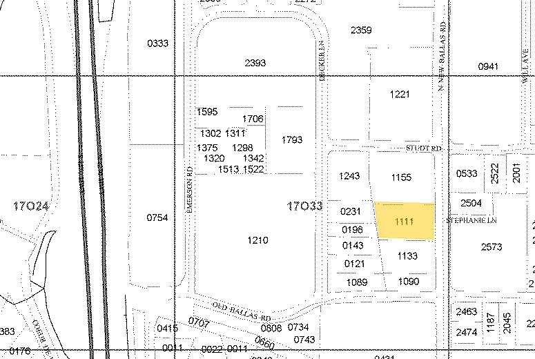 641 N New Ballas Rd, Creve Coeur, MO for lease - Plat Map - Image 3 of 3