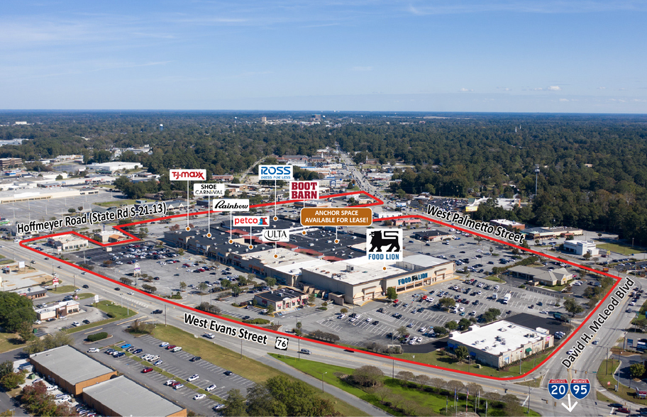 1945 W Palmetto St, Florence, SC for lease - Aerial - Image 2 of 5