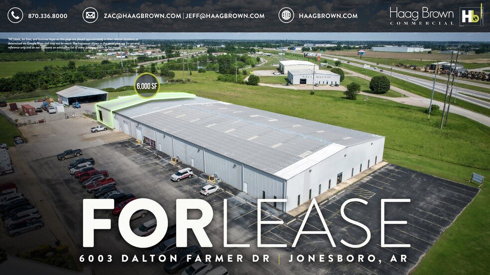 6003 Dalton Farmer Dr, Jonesboro, AR for lease - Building Photo - Image 1 of 5