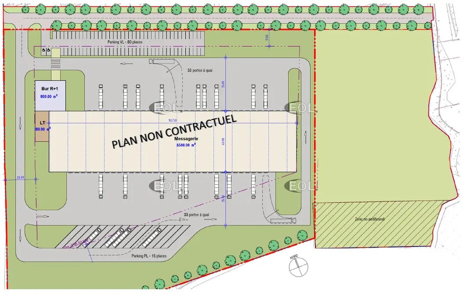 Industrial in Fuveau for lease - Site Plan - Image 1 of 1