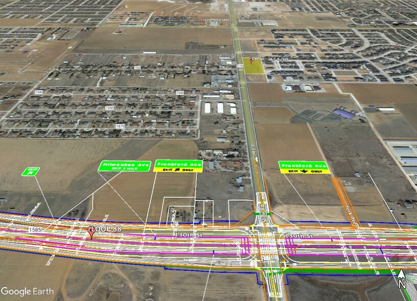 118th Street & Slide Rd, Lubbock, TX for sale - Building Photo - Image 2 of 2