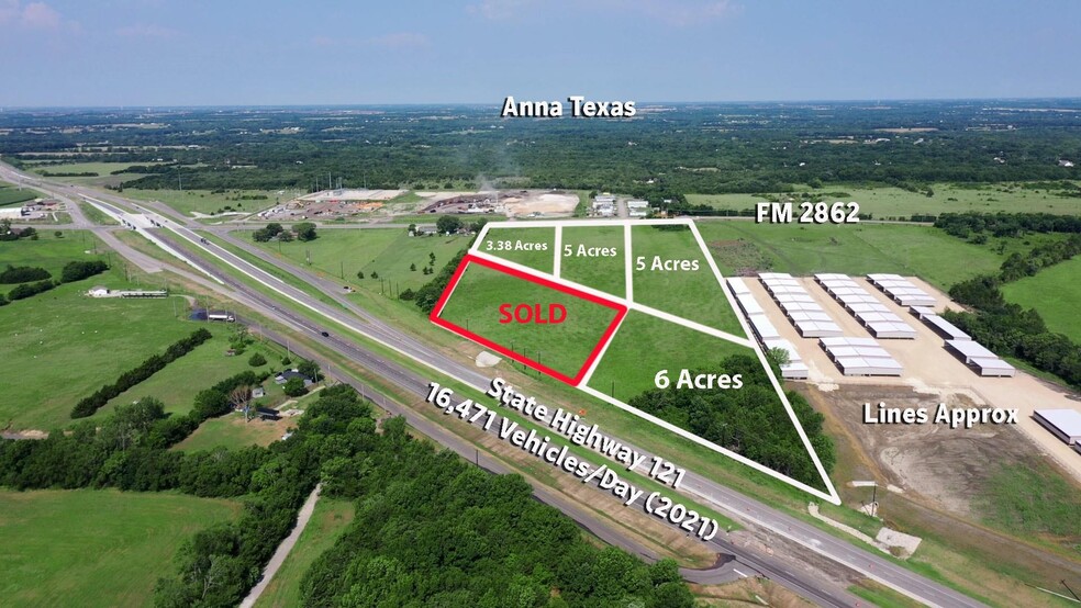 State Highway 121, Anna, TX for sale - Aerial - Image 1 of 35