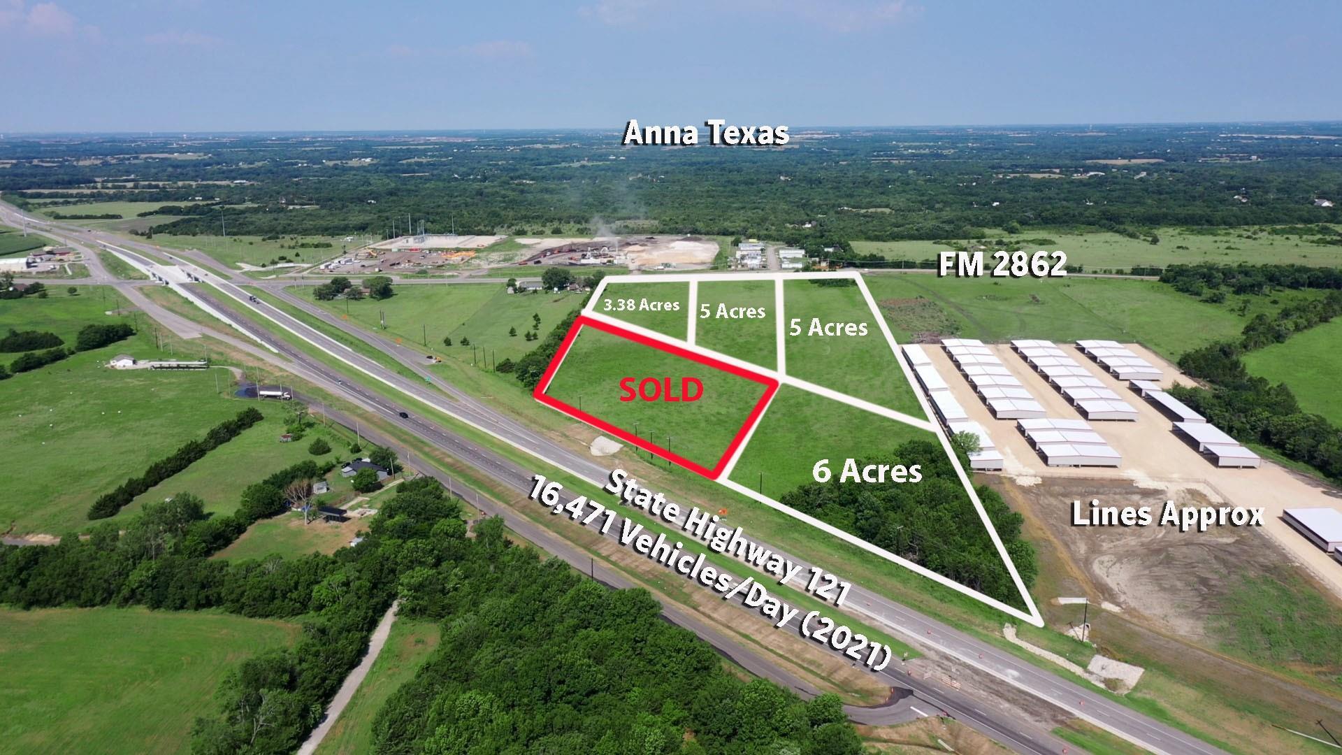 State Highway 121, Anna, TX for sale Aerial- Image 1 of 36