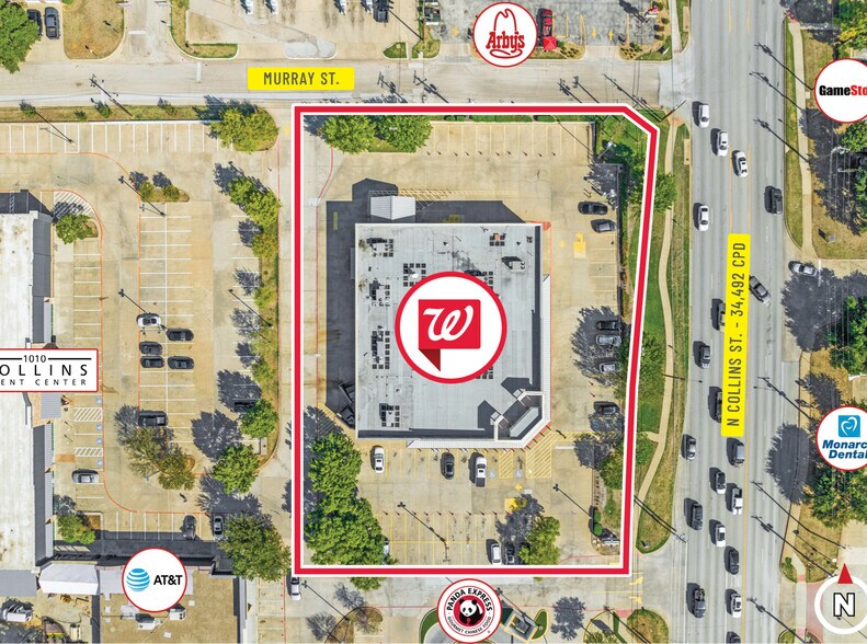 1020 N Collins St, Arlington, TX 76011 Walgreens Arlington, TX