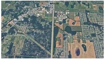 5,000 ft I-75 frontage zoned Industrial - Land