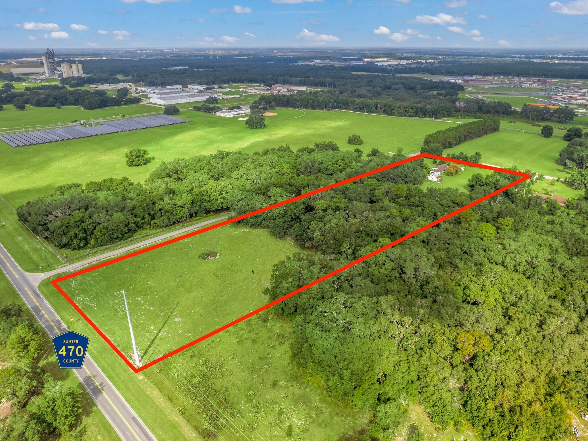 227 County Road 500, Wildwood, FL 34785 CR 470 10+/ Acres across