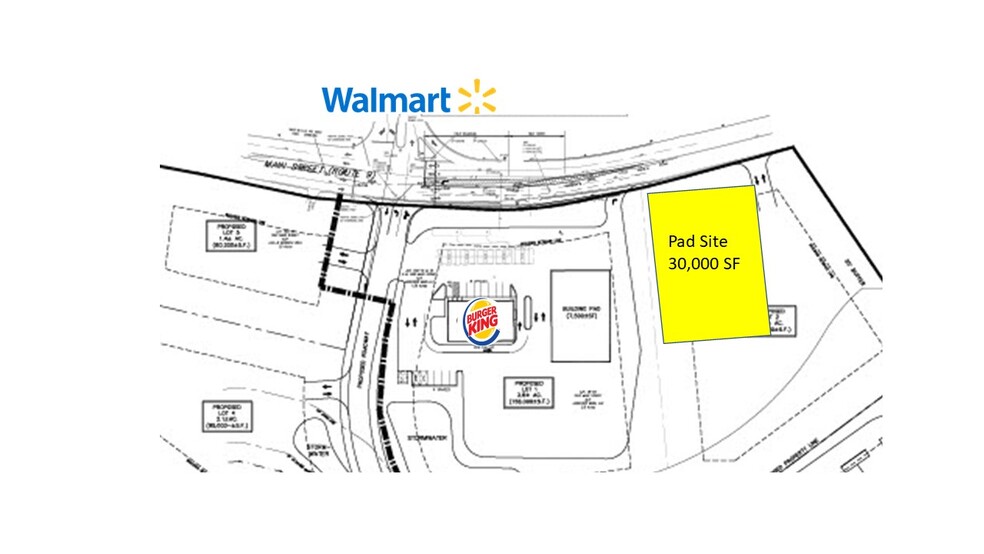 1601 Main St, Leicester, MA for lease - Plat Map - Image 1 of 1