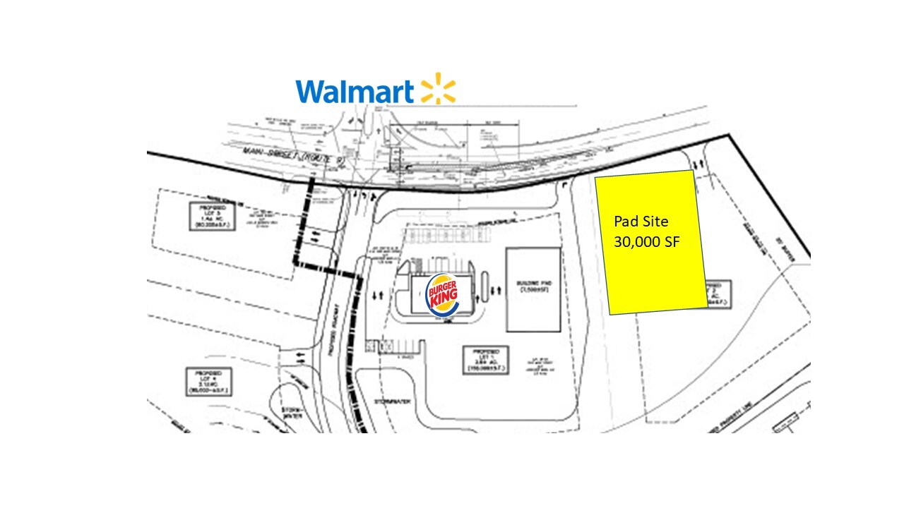 1601 Main St, Leicester, MA for lease Plat Map- Image 1 of 2