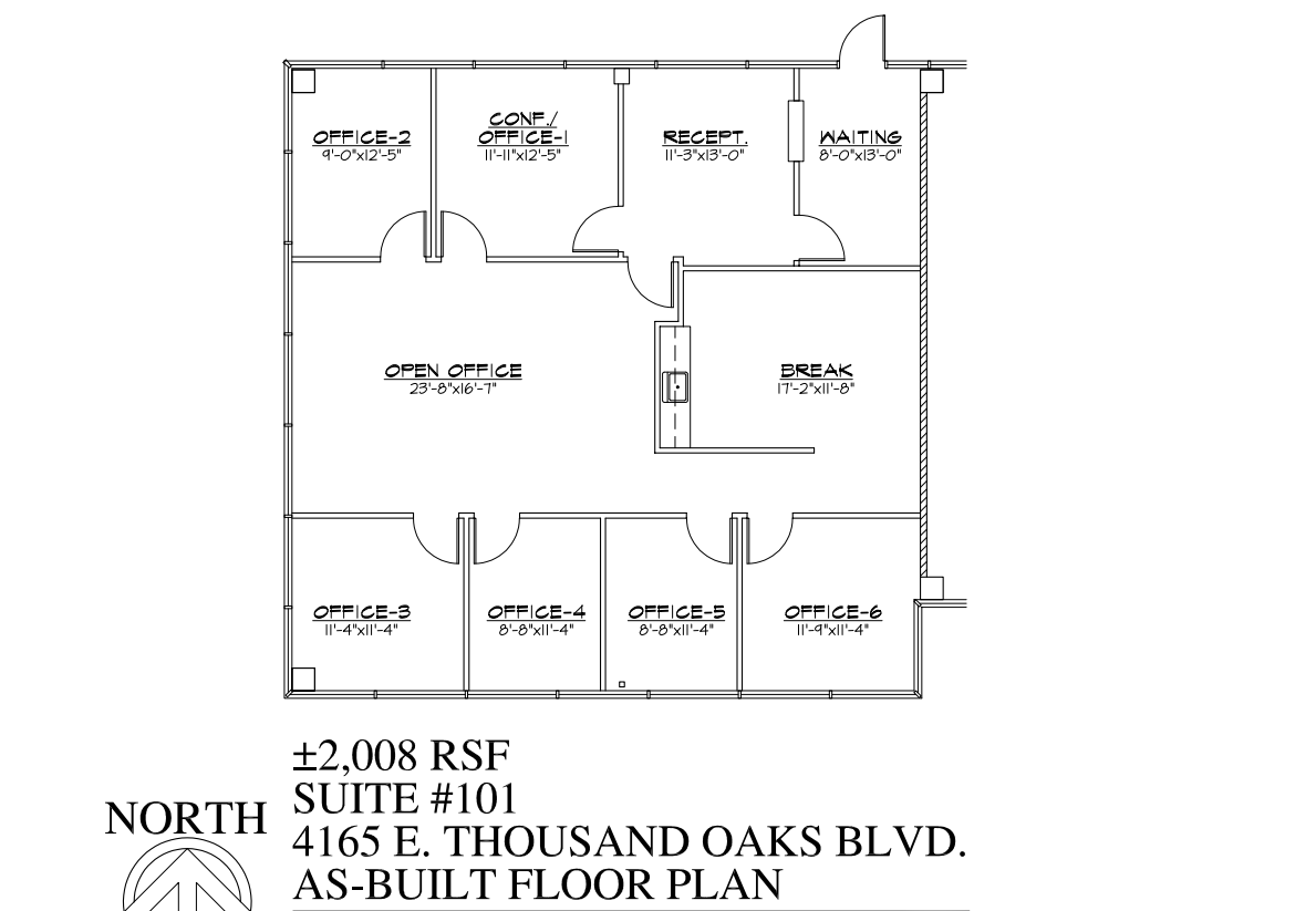 4165-4195 E Thousand Oaks Blvd, Westlake Village, CA for lease Floor Plan- Image 1 of 1