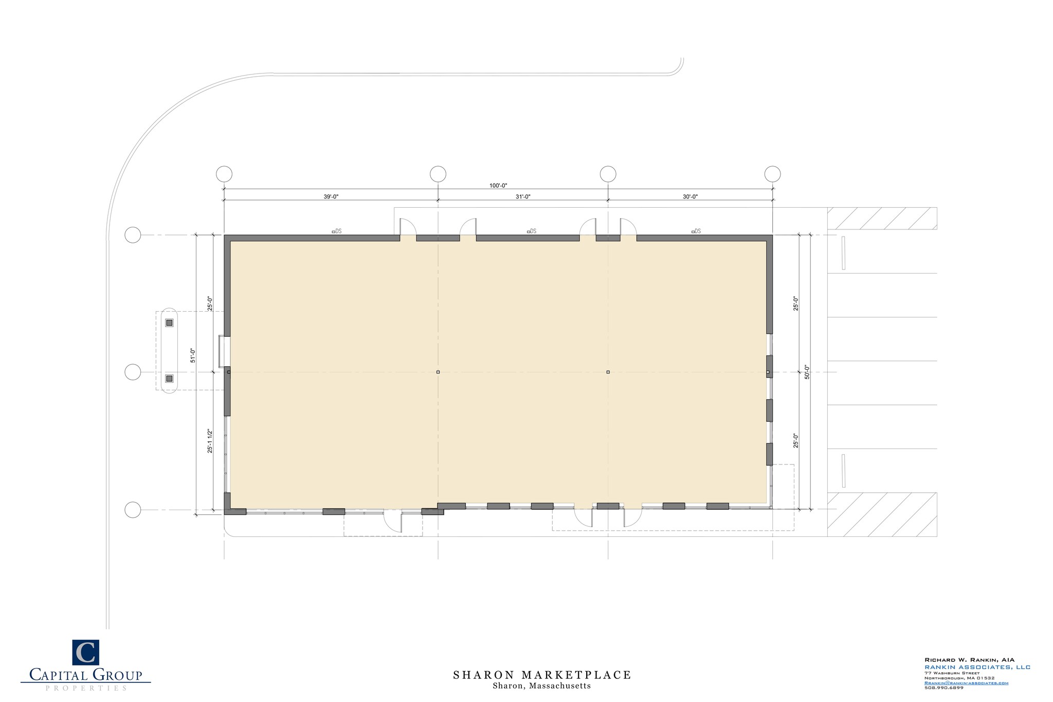 700-800 S Main St, Sharon, MA for lease Site Plan- Image 1 of 2