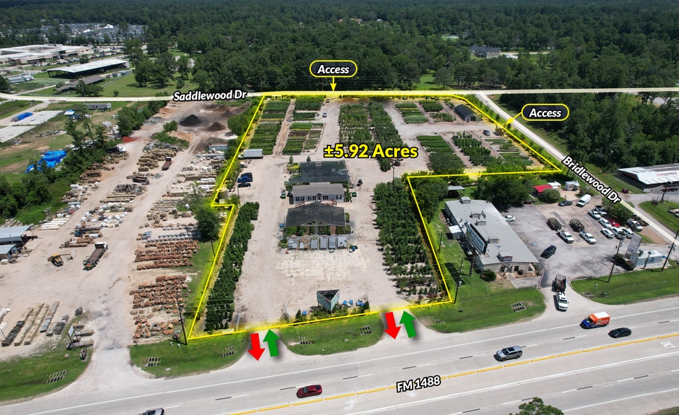 4598 FM 1488, Conroe, TX for sale - Building Photo - Image 1 of 4