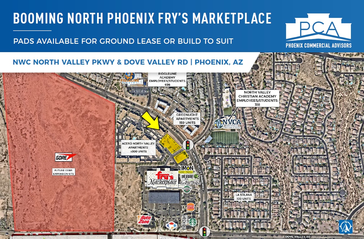North Valley Pkwy & Dove Valley Rd (NWC), Phoenix, AZ for sale Building Photo- Image 1 of 4