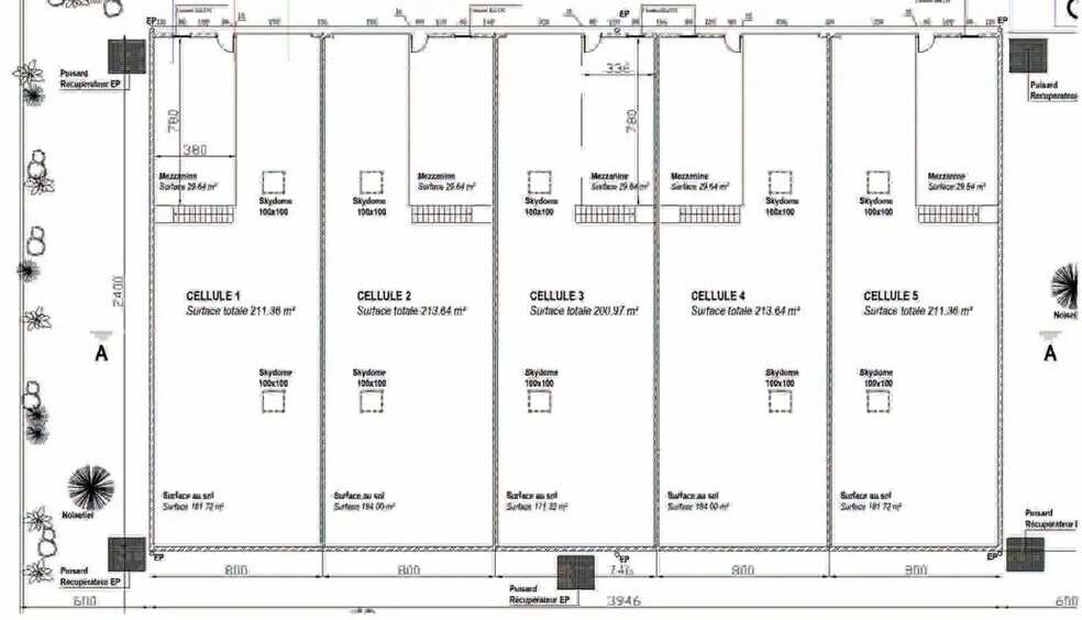 Industrial in Sainte-Geneviève for lease - Floor Plan - Image 2 of 5