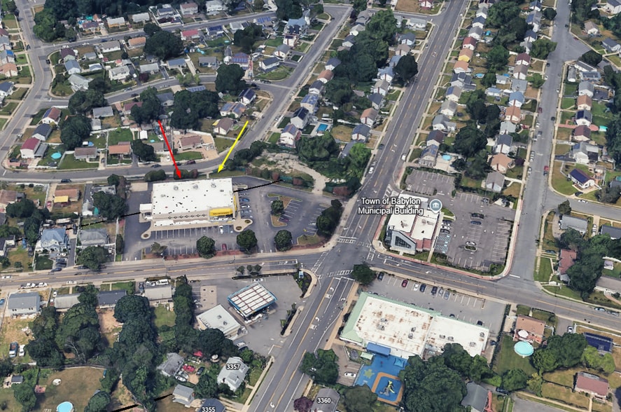 3395 Great Neck Rd, Amityville, NY for lease - Aerial - Image 1 of 3