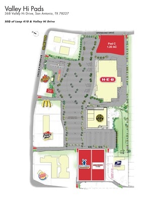 More details for 368 Valley Hi Dr, San Antonio, TX - Land for Lease