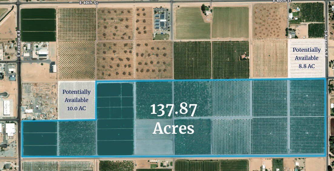 S SWC Avenue 5E & 40th St, Yuma, AZ for sale Primary Photo- Image 1 of 4