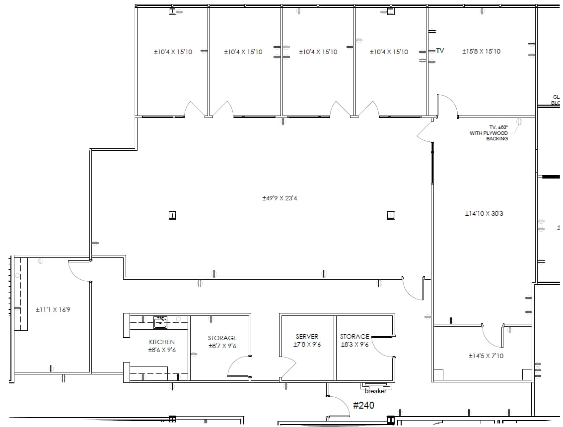 430-450 Lincoln Hwy, Fairless Hills, PA for lease Floor Plan- Image 1 of 3