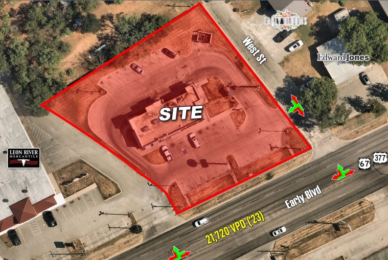 424 Early Blvd, Early, TX for sale Site Plan- Image 1 of 2
