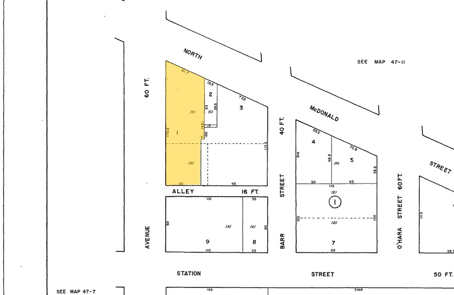 100-104 S McDonald St, Mc Donald, PA for lease - Plat Map - Image 2 of 4