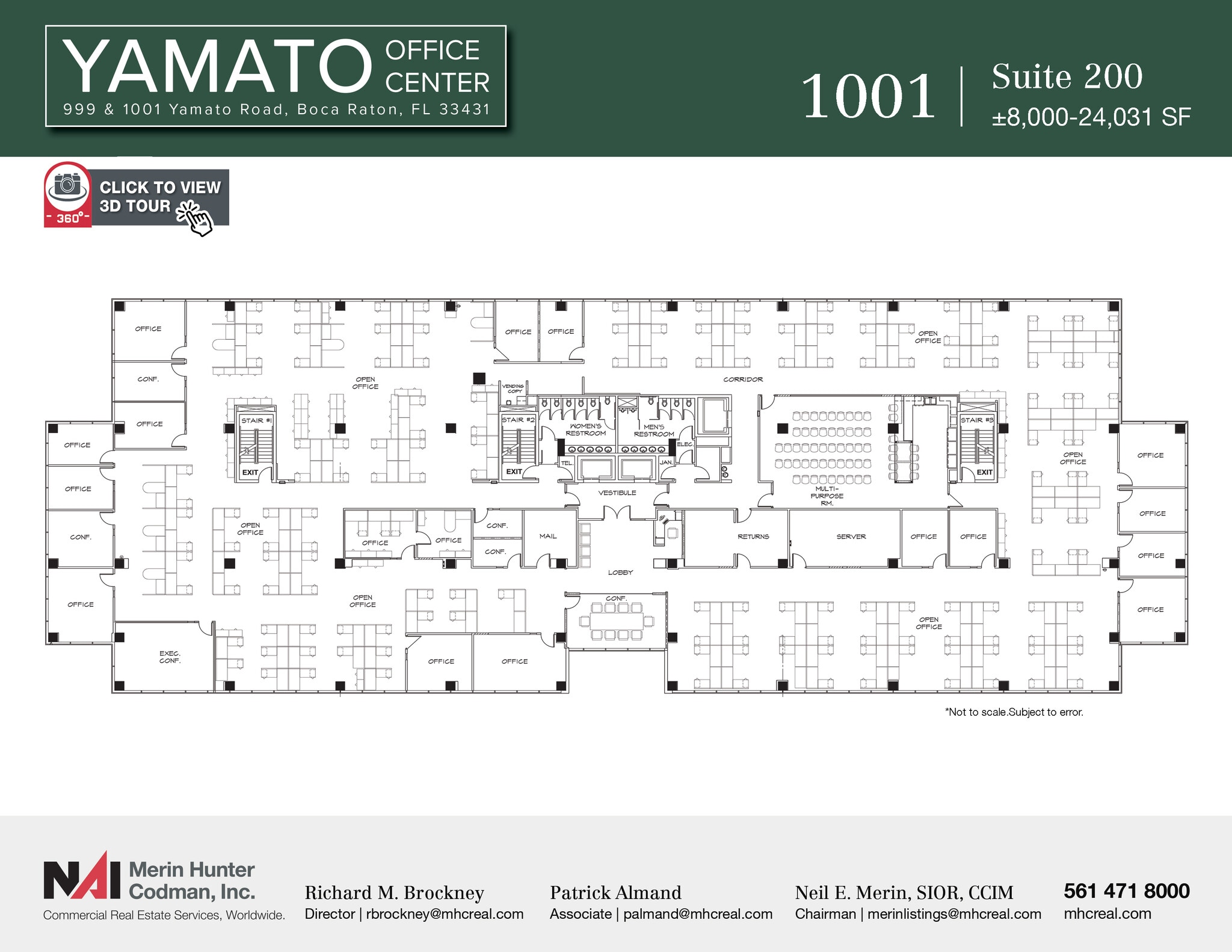 999 Yamato Rd, Boca Raton, FL for lease Floor Plan- Image 1 of 30