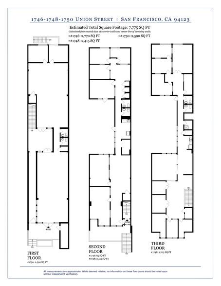 1746-1750 Union St, San Francisco, CA for lease - Site Plan - Image 1 of 13