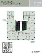 7500 Greenway Center Dr, Greenbelt, MD for lease Floor Plan- Image 2 of 11