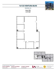 16133 Ventura Blvd, Encino, CA for lease Floor Plan- Image 1 of 1