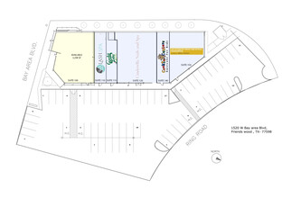 1520 W Bay Area Blvd, Friendswood, TX for lease Site Plan- Image 1 of 1