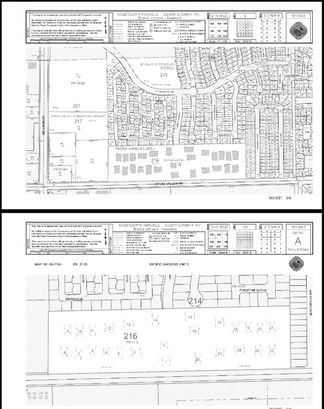 2842 S Nellis Blvd, Las Vegas, NV for sale - Plat Map - Image 3 of 3